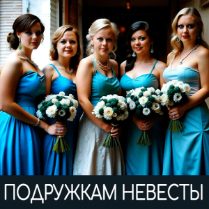 Подружкам невесты