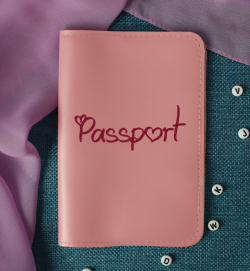 Обложка на паспорт из кожзама