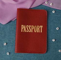 Обложка на паспорт из кожзама